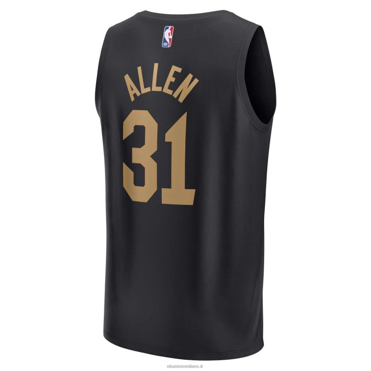 NBA 00F2L17030 cleveland cavaliers jarrett allen maglia giocatore contropiede nera