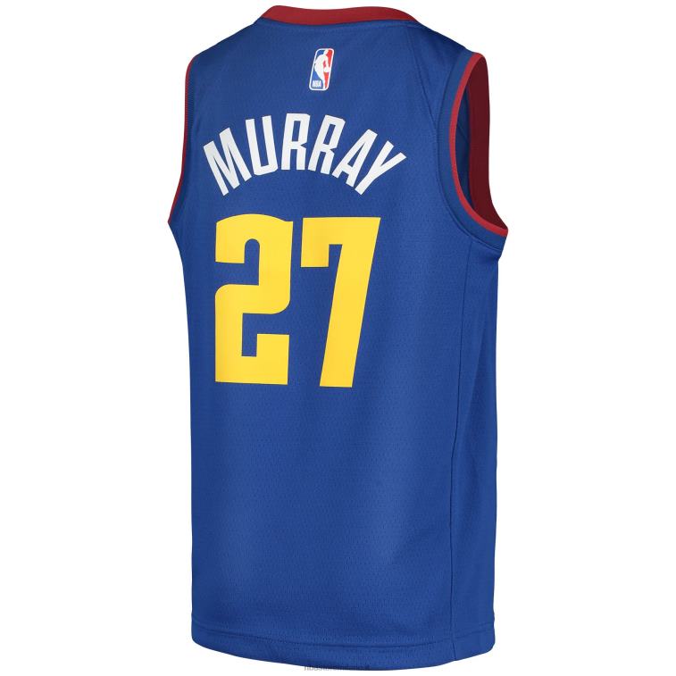 NBA 00F2L17670 denver nuggets jamal murray jordan marca maglia giocatore swingman blu