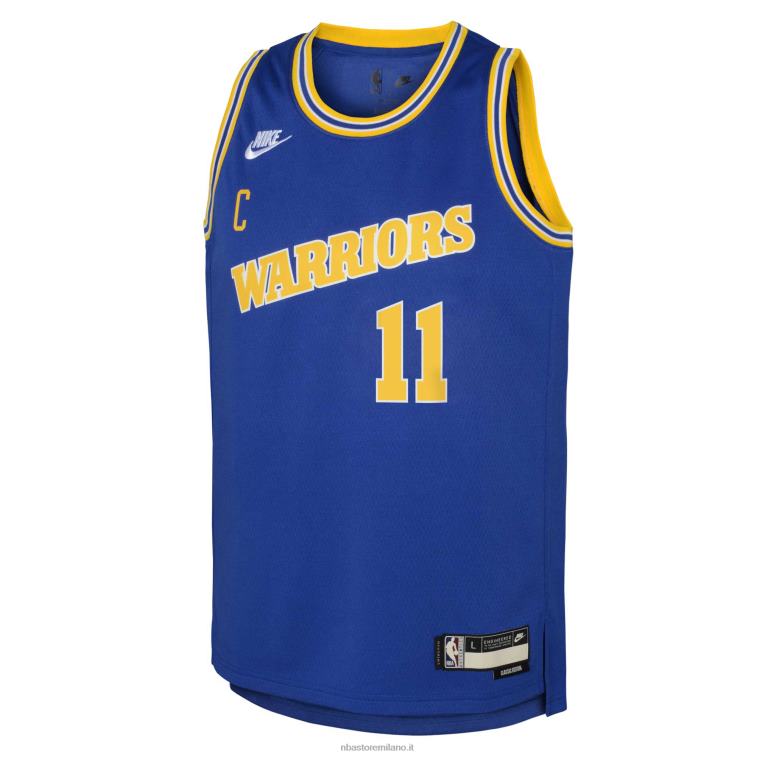 NBA 00F2L16759 maglia golden state warriors klay thompson nike royal swingman
