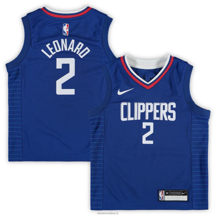 NBA 00F2L17029 preschool la clippers kawhi leonard nike royal player jersey