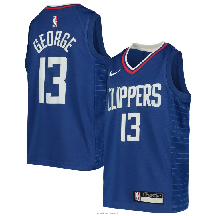 NBA 00F2L17201 maglia la clippers paul george nike royal swingman