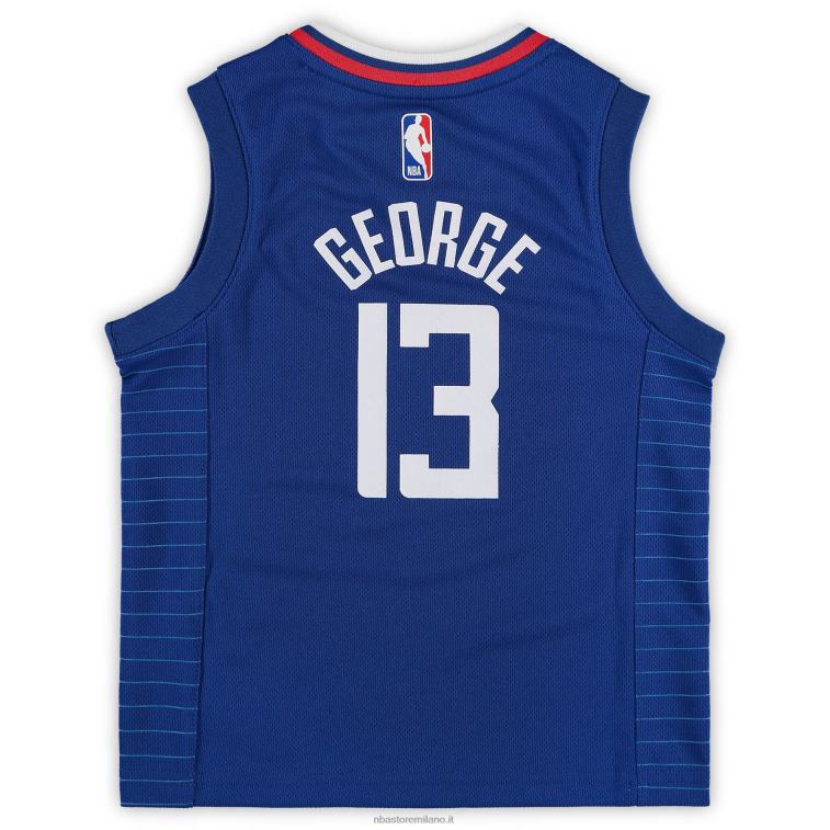 NBA 00F2L17753 maglia prescolare la clippers paul george nike royal fast break replica
