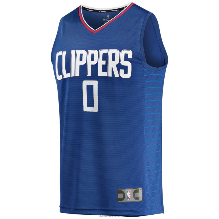 NBA 00F2L17775 la clippers jason preston royal maglia da giocatore fast break