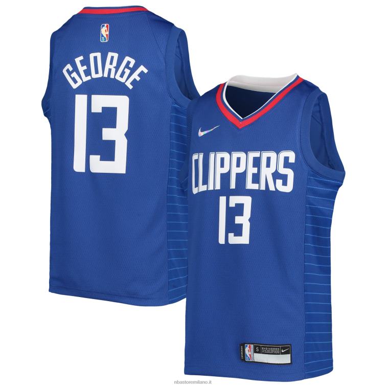 NBA 00F2L18658 maglia la clippers paul george nike royal diamond swingman