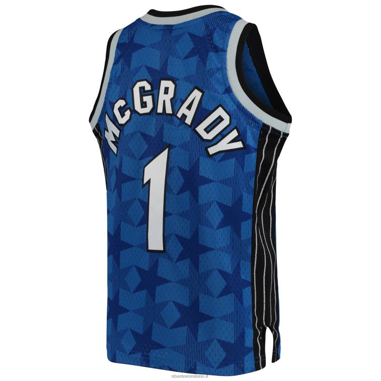 NBA 00F2L16750 maglia orlando magic tracy mcgrady mitchell & ness blue swingman ritorno al passato