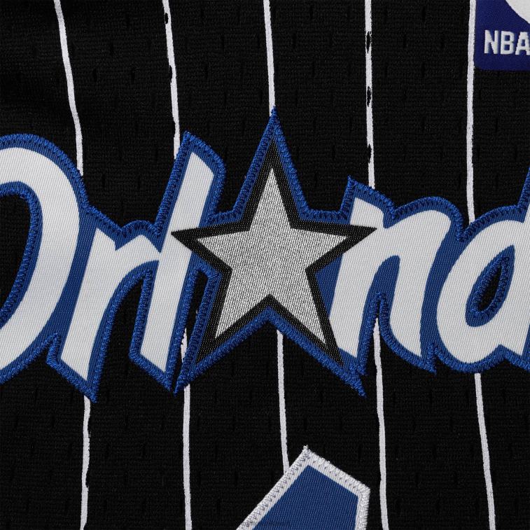 NBA 00F2L16832 orlando magic penny hardaway black hardwood classics maglia giocatore ritirato
