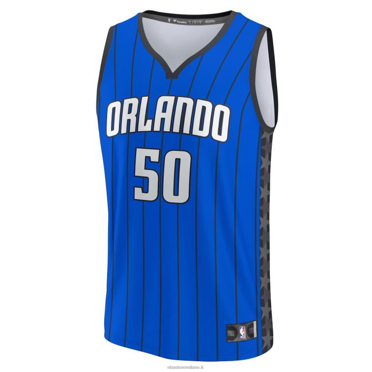 NBA 00F2L17198 maglia giocatore orlando magic cole anthony royal fast break