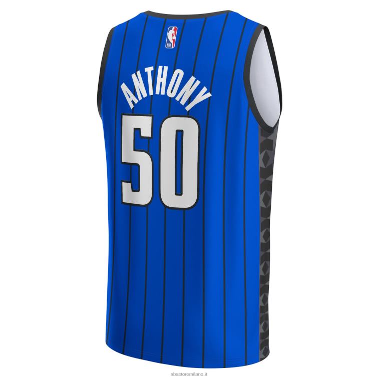 NBA 00F2L17198 maglia giocatore orlando magic cole anthony royal fast break