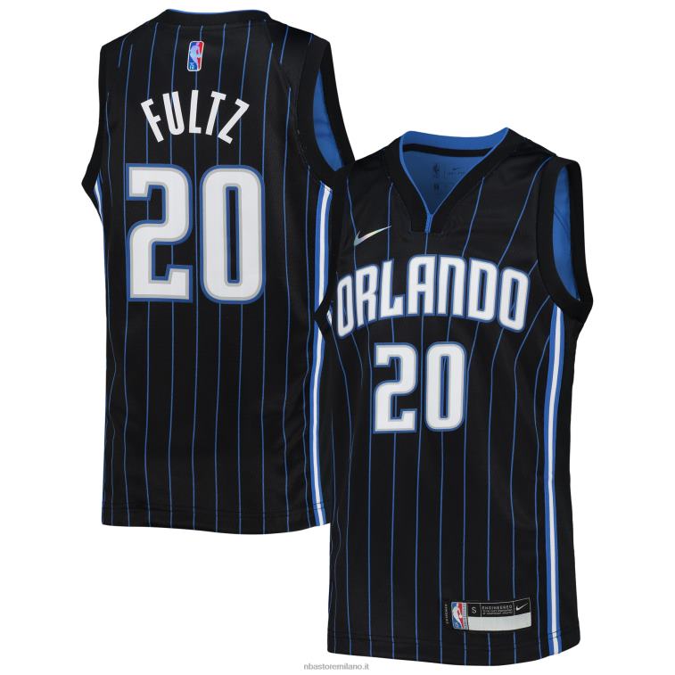 NBA 00F2L17759 maglia orlando magic markelle fultz nike black diamond swingman
