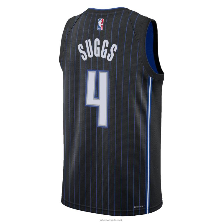 NBA 00F2L17813 orlando magic jalen suggerisce maglia swingman nera nike