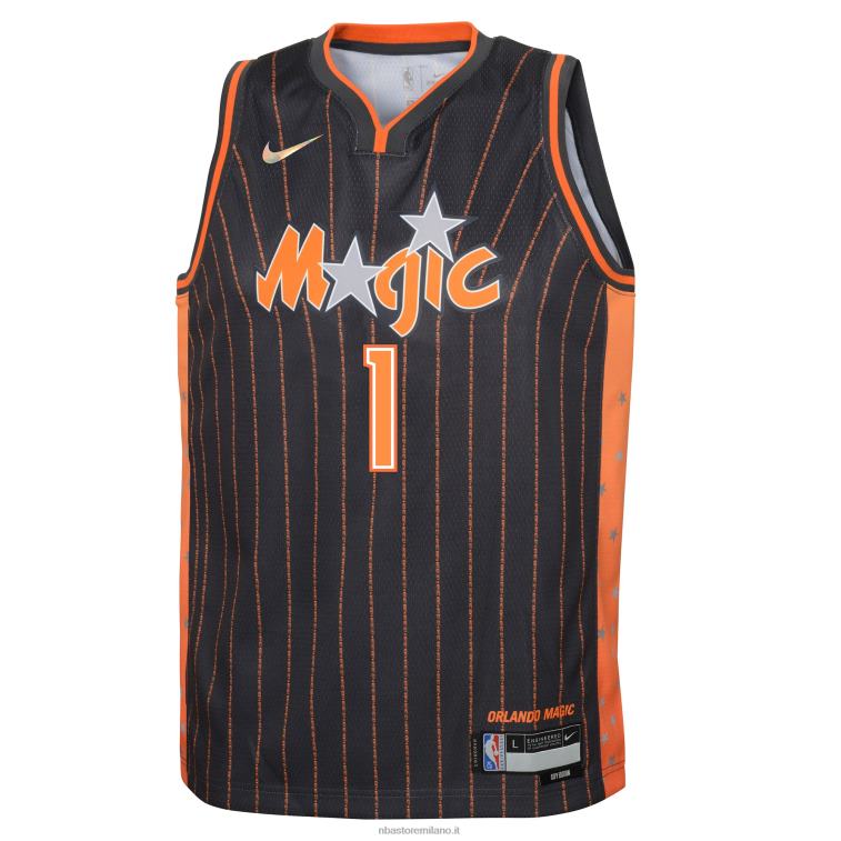 NBA 00F2L18176 maglia orlando magic jonathan isaac nike antracite swingman