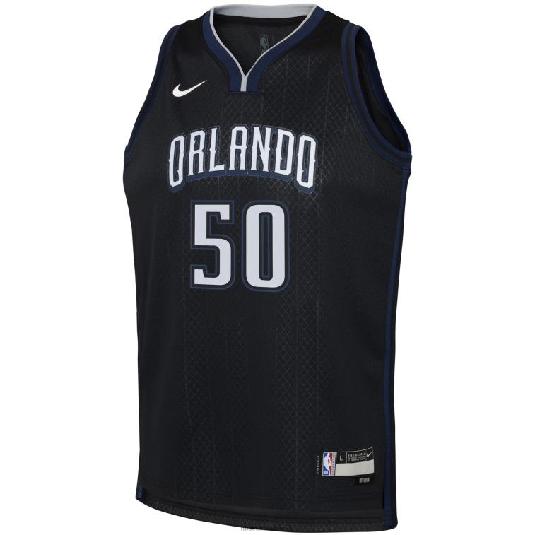 NBA 00F2L18232 maglia nera swingman orlando magic cole anthony nike