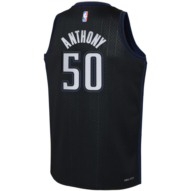 NBA 00F2L18232 maglia nera swingman orlando magic cole anthony nike