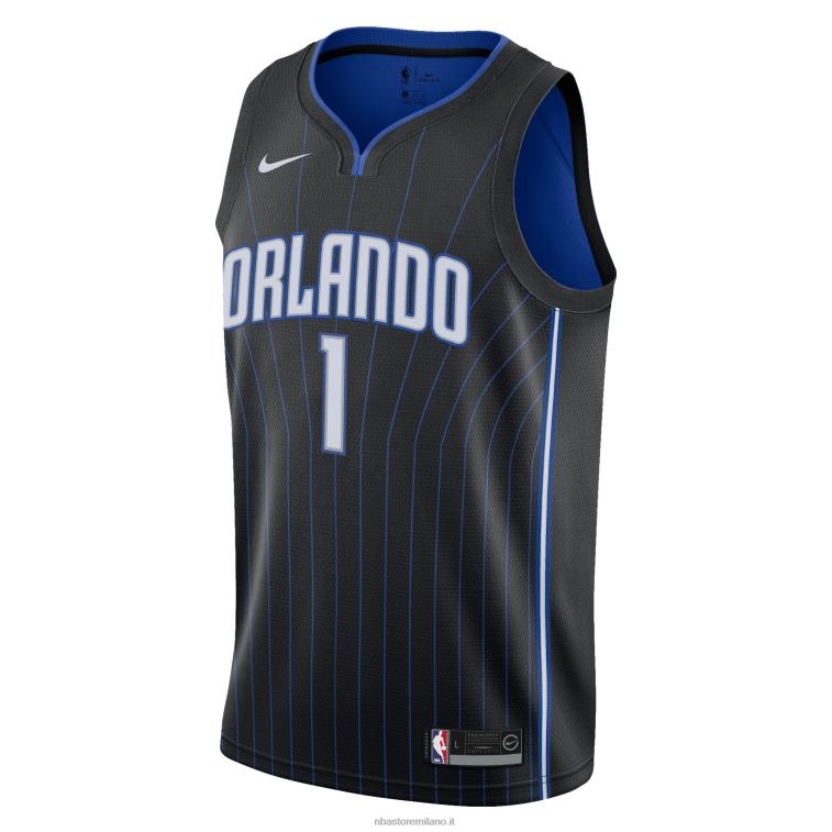 NBA 00F2L18387 orlando magic jonathan isaac nike maglia swingman nera