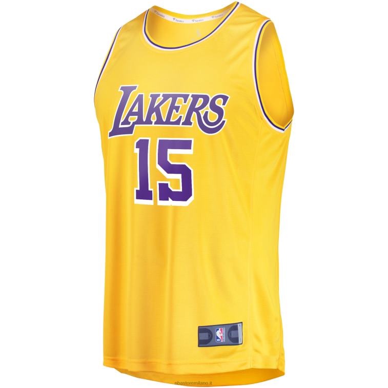 NBA 00F2L16711 los angeles lakers austin reaves oro maglia giocatore fast break