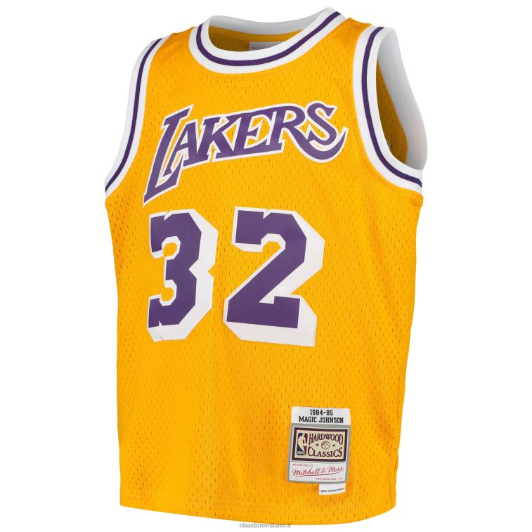 NBA 00F2L16726 Maglia Los Angeles Lakers Magic Johnson Mitchell & Ness Swingman ritorno al passato