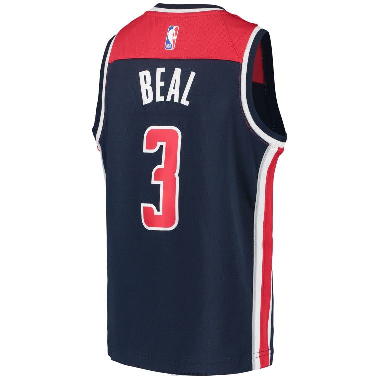 NBA 00F2L17565 Washington Wizards Bradley Beal Jordan Brand Navy Swingman Player Jersey