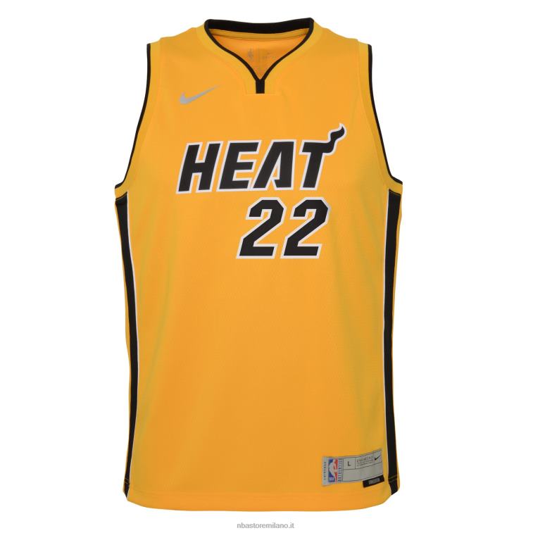 NBA 00F2L17577 maglia giocatore Miami Heat Jimmy Butler Nike Trophy Gold Swingman - edizione guadagnata