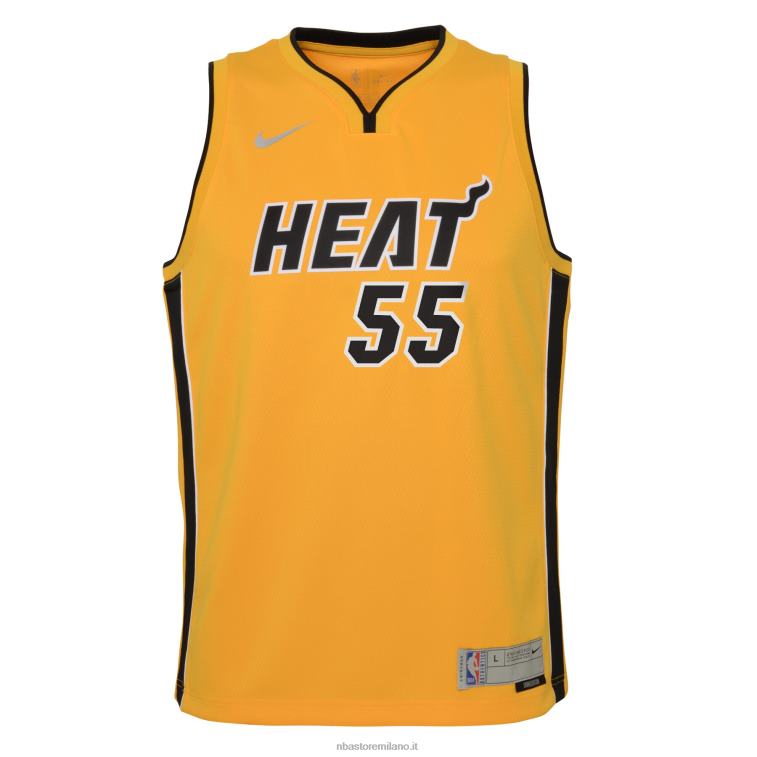 NBA 00F2L18665 miami heat duncan robinson nike trophy gold swingman giocatore maglia - edizione guadagnata