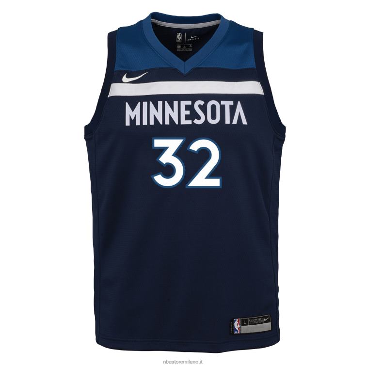 NBA 00F2L17316 Minnesota Timberwolves Karl-Anthony Town Nike Navy Swingman Jersey