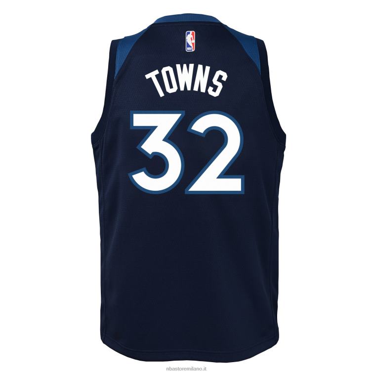 NBA 00F2L17316 Minnesota Timberwolves Karl-Anthony Town Nike Navy Swingman Jersey