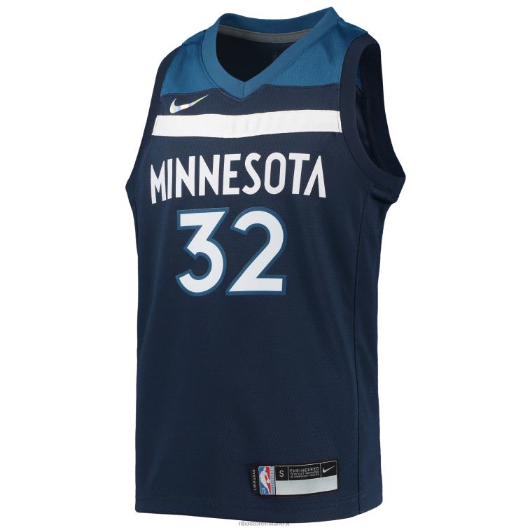 NBA 00F2L18842 Minnesota Timberwolves Karl-Anthony Town Nike Navy Diamond Swingman Jersey