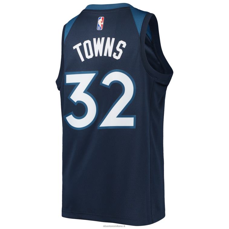 NBA 00F2L18842 Minnesota Timberwolves Karl-Anthony Town Nike Navy Diamond Swingman Jersey