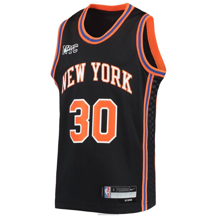 NBA 00F2L16990 julius randle dei new york knicks maglia nera swingman nike
