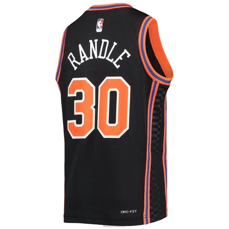 NBA 00F2L16990 julius randle dei new york knicks maglia nera swingman nike