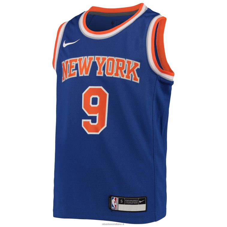 NBA 00F2L17133 new york knicks rj barrett maglia nike royal swingman
