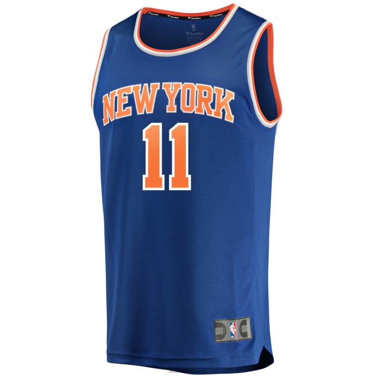 NBA 00F2L17686 Maglia New York Knicks Frank ntilikina Royal Fast Break Replica