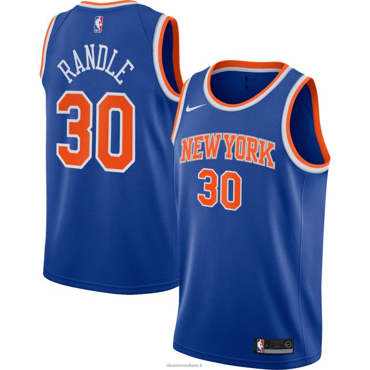 NBA 00F2L19732 julius randle dei new york knicks maglia nike blu swingman