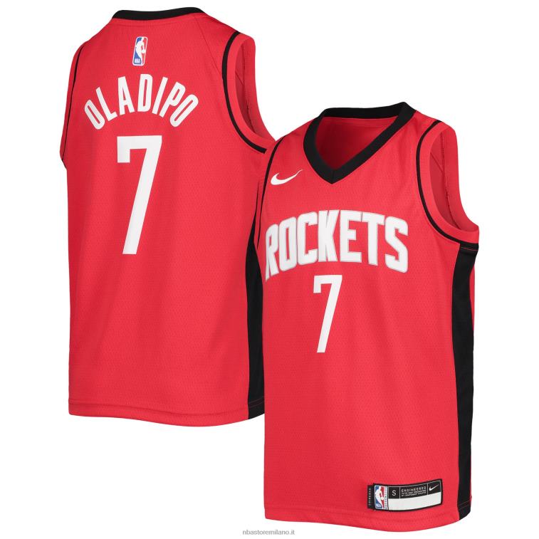 NBA 00F2L19176 houston rockets victor oladipo maglia nike rosso swingman