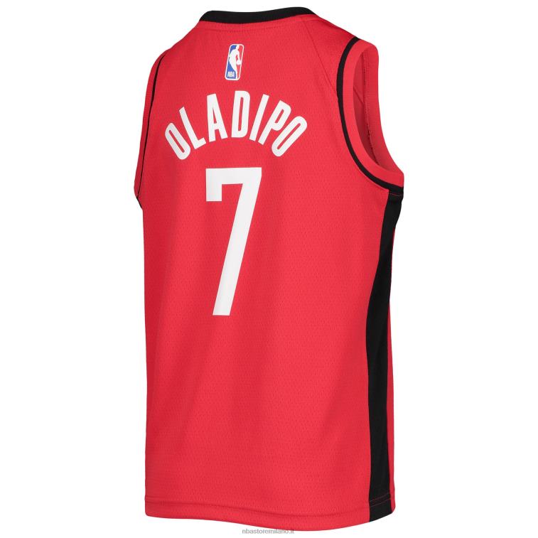 NBA 00F2L19176 houston rockets victor oladipo maglia nike rosso swingman