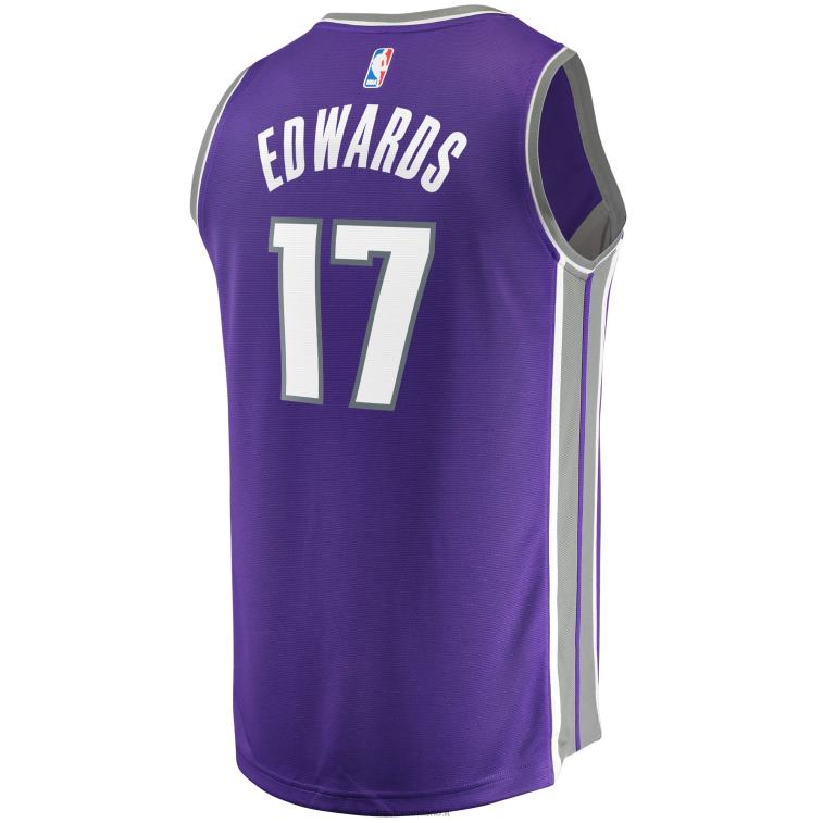 NBA 00F2L17966 sacramento kings kessler edwards viola fast break giocatore maglia