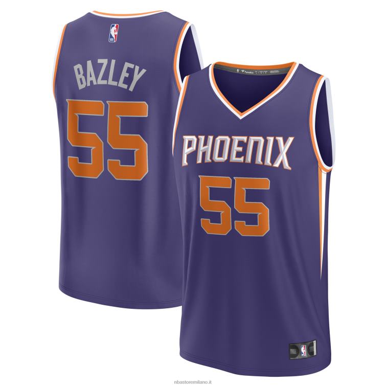 NBA 00F2L17608 phoenix suns darius bazley maglia giocatore viola fast break