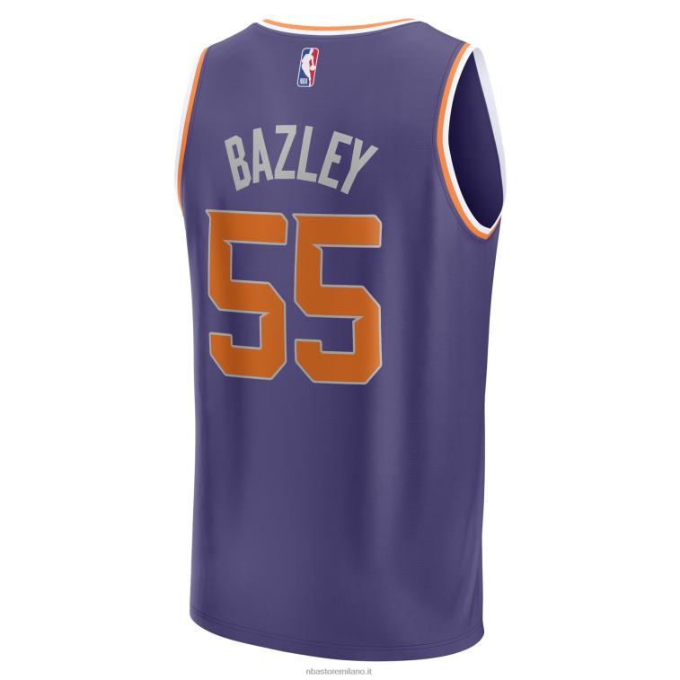 NBA 00F2L17608 phoenix suns darius bazley maglia giocatore viola fast break