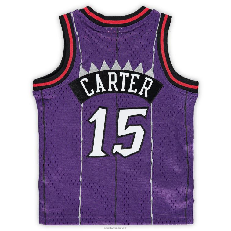 NBA 00F2L16846 toronto raptors vince carter viola hardwood classics maglia giocatore ritirato