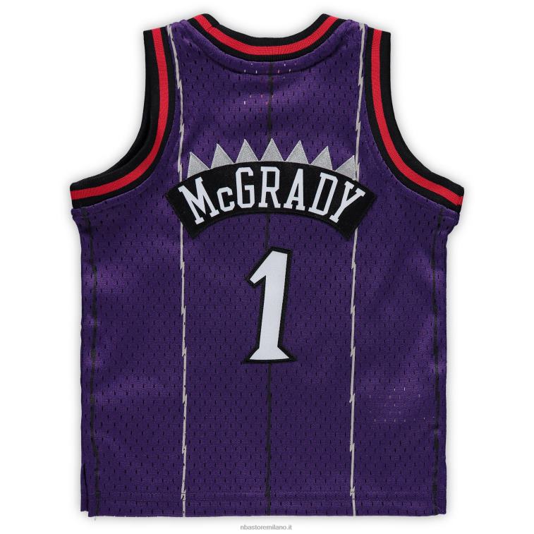 NBA 00F2L17292 toronto raptors tracy mcgrady viola hardwood classics maglia da giocatore in pensione
