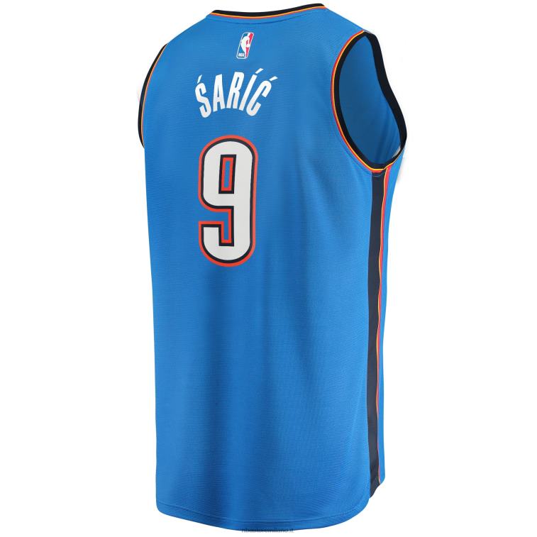 NBA 00F2L18843 oklahoma city thunder dario saric maglia blu fast break giocatore