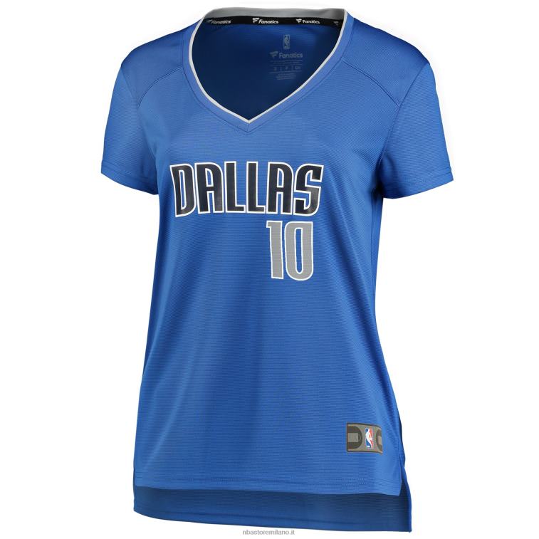 NBA 00F2L13258 Dallas Mavericks Dorian Finney-Smith maglia replica giocatore blu contropiede