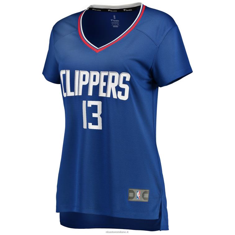 NBA 00F2L12001 la clippers paul george royal fast break replica maglia
