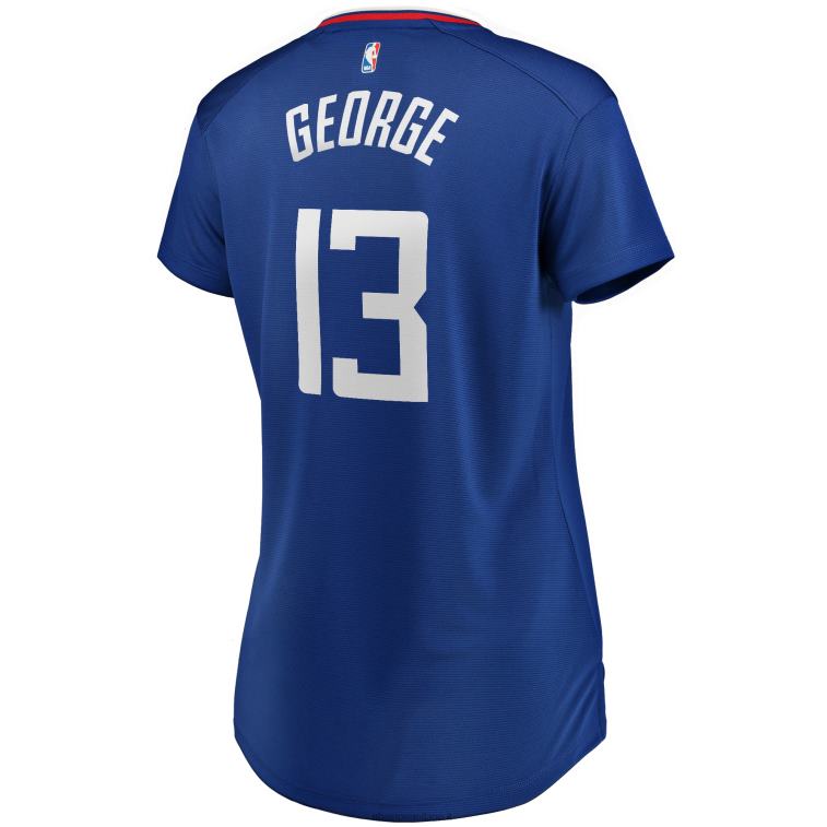 NBA 00F2L12001 la clippers paul george royal fast break replica maglia