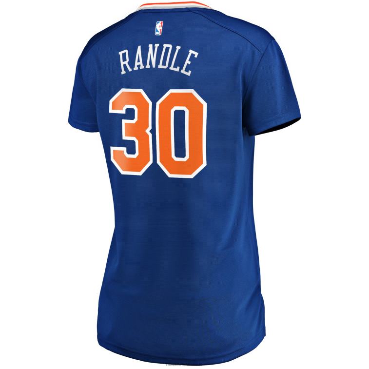NBA 00F2L8971 julius randle dei new york knicks maglia blu replica giocatore fast break