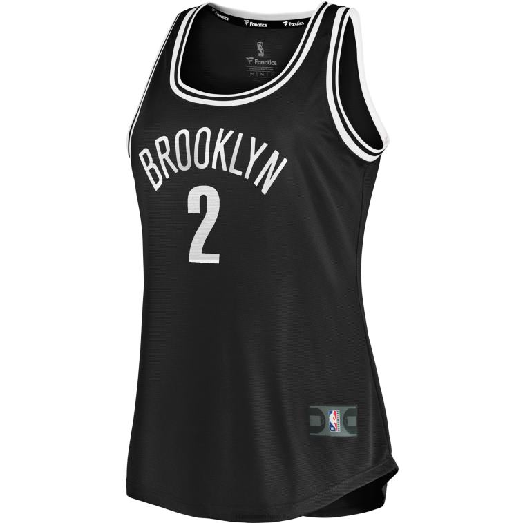 NBA 00F2L13082 brooklyn nets blake griffin maglia nera canotta fast break