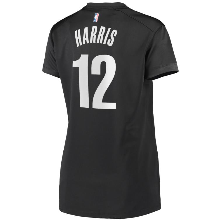 NBA 00F2L14227 brooklyn nets joe harris maglia giocatore fast break carbone