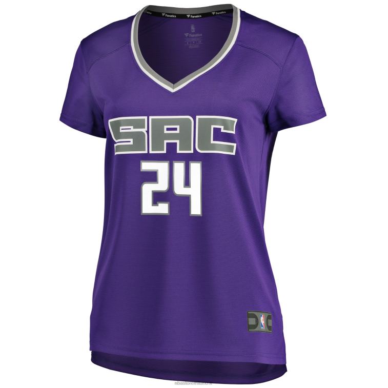 NBA 00F2L13696 sacramento kings buddy hield maglia viola fast break replica