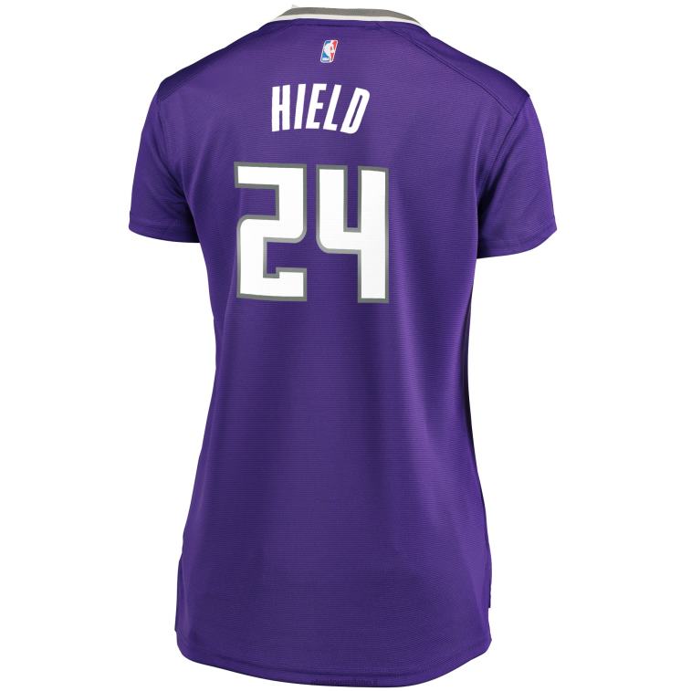 NBA 00F2L13696 sacramento kings buddy hield maglia viola fast break replica
