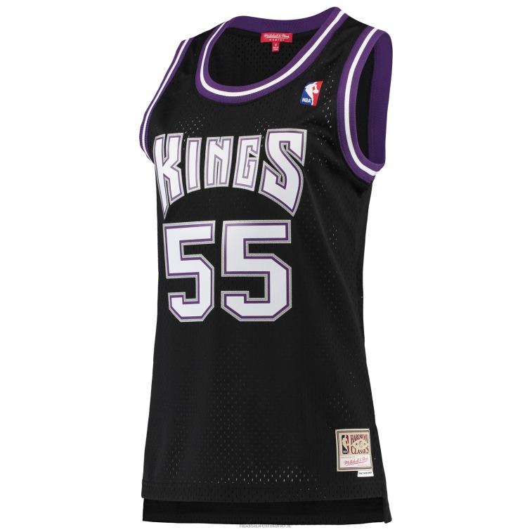 NBA 00F2L8821 sacramento kings jason williams mitchell & ness black hardwood classics swingman jersey