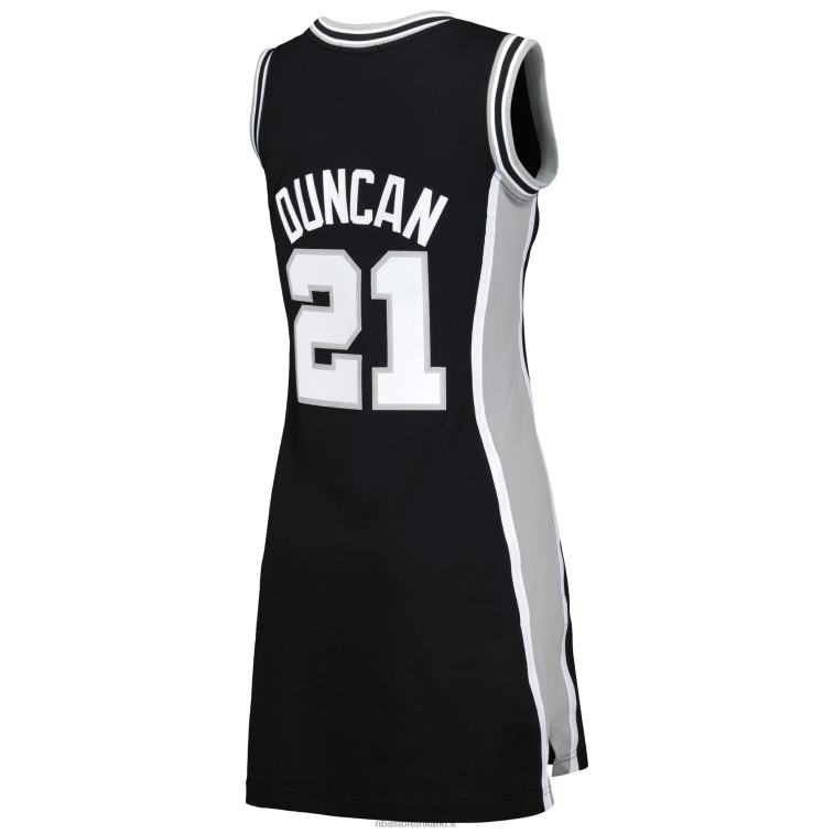 NBA 00F2L8891 san antonio spurs tim duncan black 1998 hardwood classics nome e numero vestito in maglia giocatore